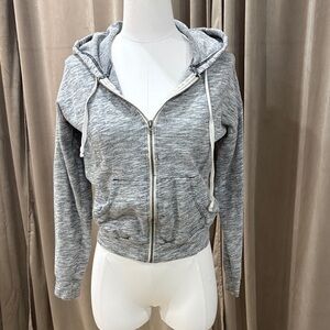 Hollister Heathered Gray Women's Hoodie